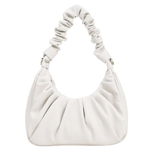 GWAWG Petit sac à bandoulière pour femme, sac à bandoulière pour femme, sac à main avec sangle réglable, sac à main élégant, blanc, 100ML