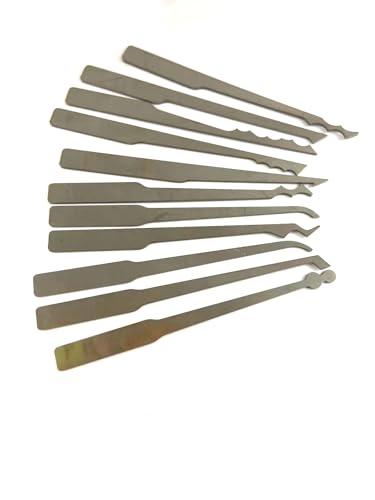 QiDAi New Lock Picking Tools Stainless Steel Pick Hook with Handle - Image 2