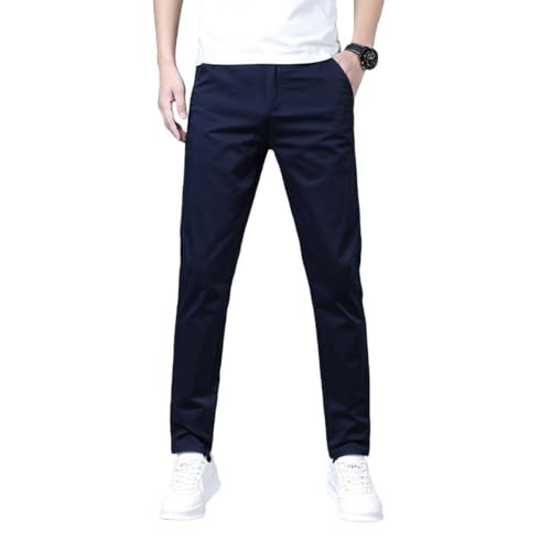 Pantalon de loisirs pour homme doublure blanche isolante et taille élastique confortable