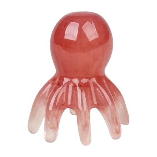Djowyh Appareil de massage du cuir chevelu - Tentacule - Pour cuir chevelu - Soin de santé pour le corps, la tête, le dos, la maison, la douche, les voyages, les amis et la famille