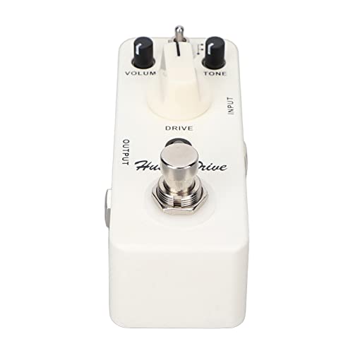 FECAMOS Pédale d’effet de Guitare électrique, Accessoire de pédales d’effets Hustle Drive en métal Blanc pour Jouer - Les Beatles, Paul McCartney, John Lennon, RIngo Starr, George Harrison FECAMOS Pédale d'effet de Guitare électrique, Accessoire de pédales d'effets Hustle Drive en métal Blanc pour Jouer – Image 6