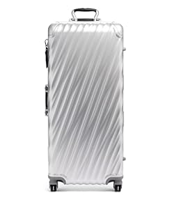 TUMI 19-Grad-Aluminium-Rollkoffer, Silber, modern, silber, Modern