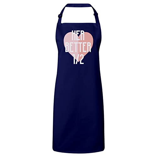 Tablier cuisine navy premium her better half pour des recettes complices en duo