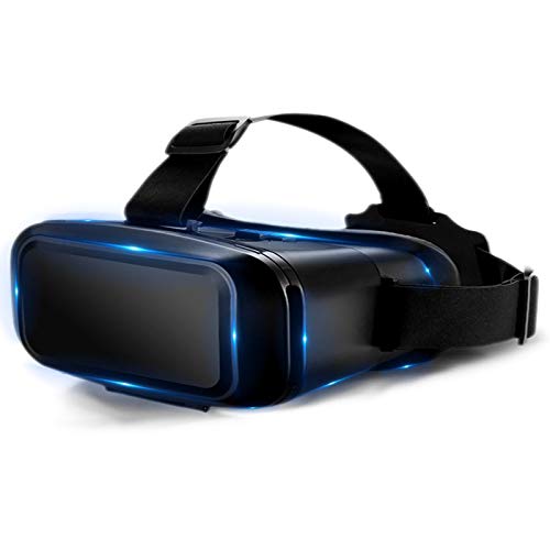 VR Headset, 3D-Brille Vr Box, 3D-Virtual-Reality-Headset, 360 ° IMAX Großbildschirm-Effekt-Unterstützung 1080P / 4K, Geeignet für 4,7~6,9 Zoll