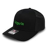 Trucker Mesh Cap Hat Bulgaria Bulgarian B Lgariya Sofia 5 Panel Hat Trucker Hats for Men & Women Cotton Black Design Only