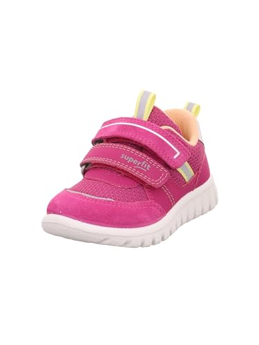 Superfit SPORT7 Mini Sneaker, Pink/Orange 5510, 30 EU