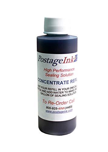 PostageInk.com Sealing Solution Refill Concentrate for All Postage Meters