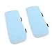 Memory Foam Office Chair Armrest Pads Comfy Gaming Chair Arm Rest Covers Pressure Relief for Elbows Ideal Comfort Scene (Blue)