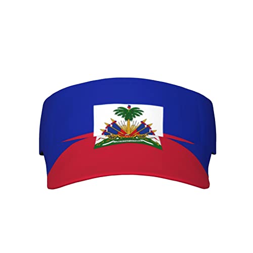 Image of Cute Funny Flag Hat Women Men Adjustable Flag Sport Sun Visor Hat Summer Fashion Sun Cap Beach Flag Hat