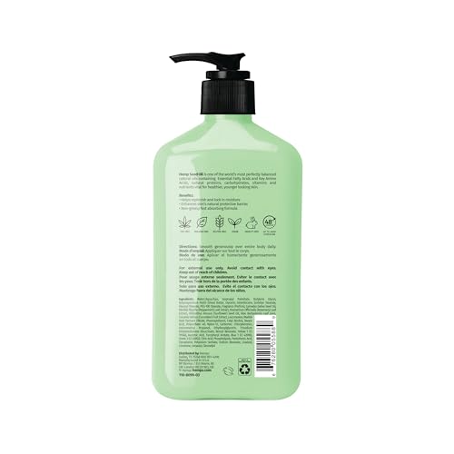 Image of HEMPZ Body Moisturizer, Rosemary & Mint 17 Oz inch Hydrating Lotion Rich with Minerals, Vitamin C, & Hempseed Oil to Nourish & Repair Extremely Dry or Sensitive Skin, for Women & Men