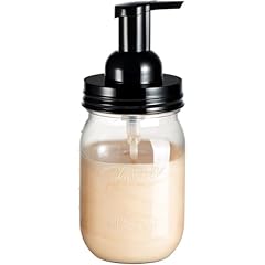 Clear Jar With Black Pump