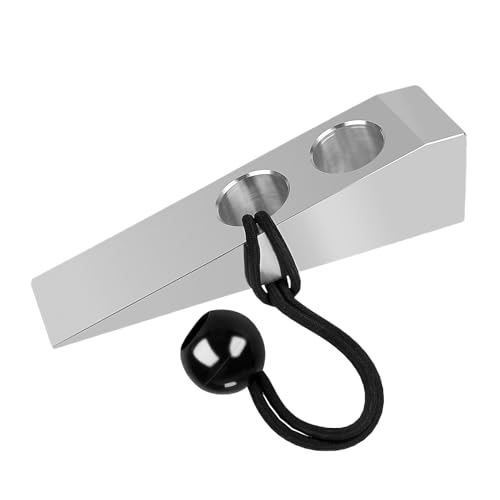 Cuneo in alluminio, dispositivo di salvataggio forzato, cuneo per porta in metallo con design durevole, strumento di sicurezza per ispezione delle pareti delle finestre, attrezzatura di salvataggio