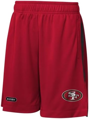 Outerstuff NFL Boys Youth Field Point Mesh Short, Comfortable Fit, Officially Licensed NFL Apparel