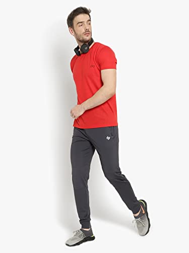 Image of John Ally Jogger Trackpant for Men with Two Zipper Pockets and Premium Fabric. Sweat Wicking, Stretchable for Gym, Yoga, Training, Sports, Running and Casual wear.
