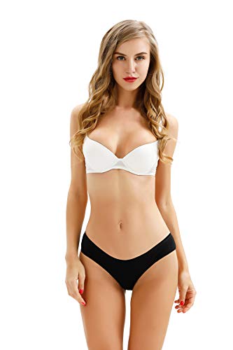 Image of Womens Underwear Cotton Stretch Bikini Comfort Briefs Panties Soft Low Rise 6 Pack