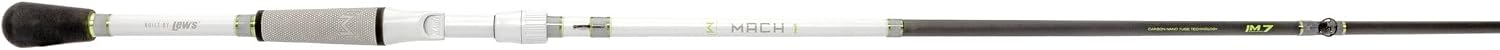 Lew’s MACH 1 Casting Fishing Rod, 6-Foot 8-Inch, 1-Piece IM7 Graphite Rod with Medium Power and Moderate-Fast Action, Winn Dri-Tac Split-Grip