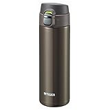 TIGER 水筒 ステンレスミニボトル 「サハラマグ」 軽量(夢重力)ブラウン 0.48L MMJ-A048-TV