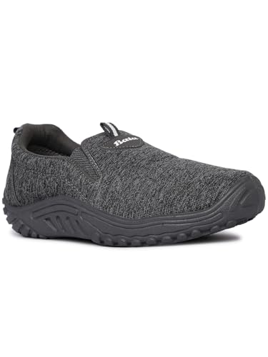 Image of Bata Men Casual Slipon Canvas Shoes - Grey
