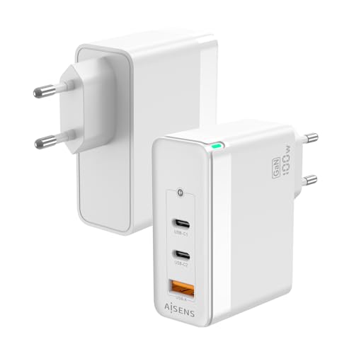 Cargador GaN 100W elimina múltiples adaptadores alimentando portátil y móviles a la vez