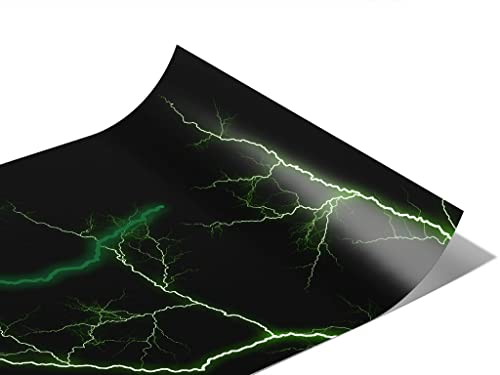 Rwraps Green Lightning Gloss Vinyl Film Wrap