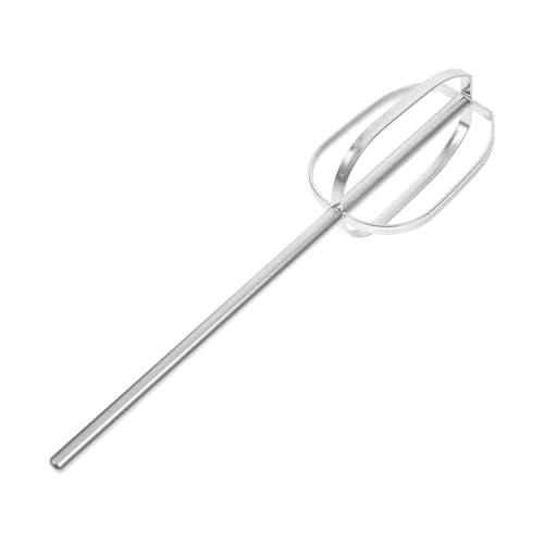 ULTECHNOVO mezclador eléctrico mezcladora de mano utensilios para hornear varita vaporizadora recargable batidor de suministros para hornear gestos Acero inoxidable Plata Reutilizable