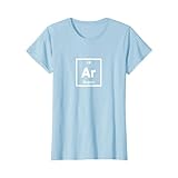 Argon - Ar - 元素周期表 - サイエンスギフト Tシャツ
