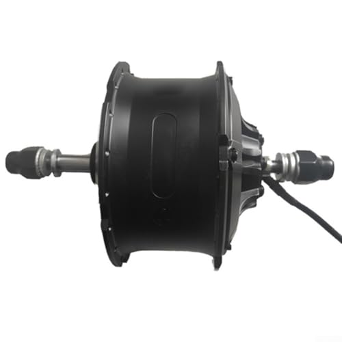 MeevrgR Motor de cubo trasero de 48 V 1000 W para bicicleta eléctrica, kit de conversión de bicicleta eléctrica de alto par para bicicletas gordas de 6 a 9 velocidades compatible con frenos de disco