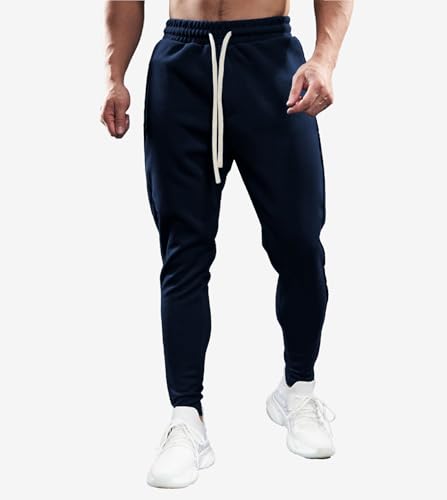 Fioboc Mens Joggers Weekend Performance Zip Ankle Jogger Athletic Sweatpants with Zipper Pockets Athletic Pant2