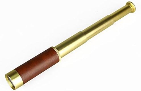 NIEGIENNA-High Power 25x30 Vintage Pirate Monocular Telescope Waterproof Handheld Telescopic Monocular Optics Telescope Adjustable Zoomable Spyglass Monocular