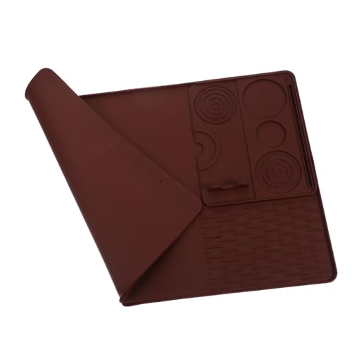 Tapete para encimera de café con protección térmica de silicona para cocina y oficina 2