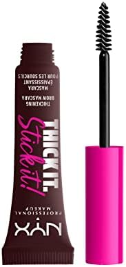 NYX PROFESSIONAL MAKEUP Thick It Stick It Thickening Brow Mascara, Eyebrow Gel - Espresso