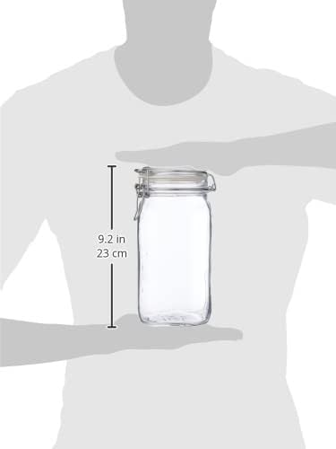 BORMIOLI ROCCO Square Fido Jar 1.5 lt, 1 EA