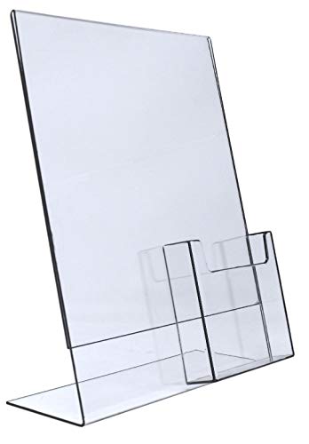 T'z Tagz 8.5x11 Acrylic Sign Holder with Tri Fold 4