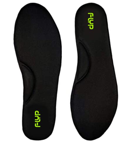 Image of FLYP Memory Foam for Shoes Insole | Shoes Heels for All Shoes | Memory Foam Insoles Shoes Cushion (6, Black)