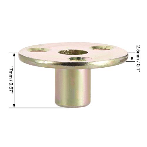 Écrou de brad trou t en acier au carbone haute densité de 36x2.5mm