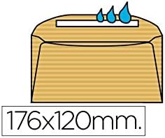 Liderpapel SB40 - Pack of 500 Envelopes, 120 x 176 mm, Cream