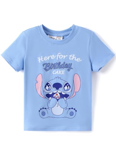 Image of Disney Kids Birthday Shirts 2-9Y, Cute Graphic Tees, Birthday Party Outfit | Disney Officially Licensed, Birthday Girl & Boy T-Shirts, Special Day Outfit, Favorite Character Gift, Soft & Comfortable