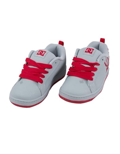 DC SHOES Court Graffik Boys Shoes, Gray Combo, 4