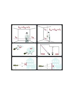 Misuratore Laser Metrica Double 50 61112 Portata Max 50 Metri