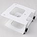 Cable Box Mount Adjustable Small Wall Mount Holder for Narrow Media Players Like Apple TV, Roku, Cable Boxes, DVD Players, Routers, Modems,Mac mini,WII and More(Narrow)