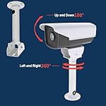 PUYREEINN-Surveillance-Security-Camera-Mount-Bracket-Adjustable-Universal-Camera-Wall-Mounting-Bracket-for-CCTV-Security-CamerasIP-CamerasDome-Camera-with-T-Shape-Mount-1-Pack
