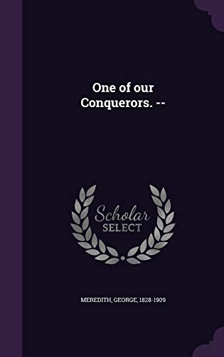 One of our Conquerors. --