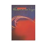Cocteau Twins Heaven Or Las Vegas Music Cover Poster Canvas Wall Art Print For Room Aesthetic And Decor Poster For Bedroom Living Room Bathroom Kitchen Office Decor 08x12inch(20x30cm) Unframe-style