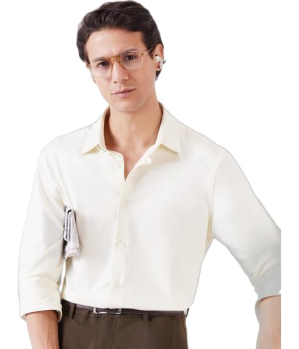 Image of Rare Rabbit Regular fit Plain Shirt