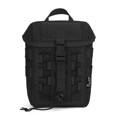 Mardingtop Molle Admin Pouch,EDC Pouch, Tactical Drawstring Pouch,Utility Pouch - Mardingtop