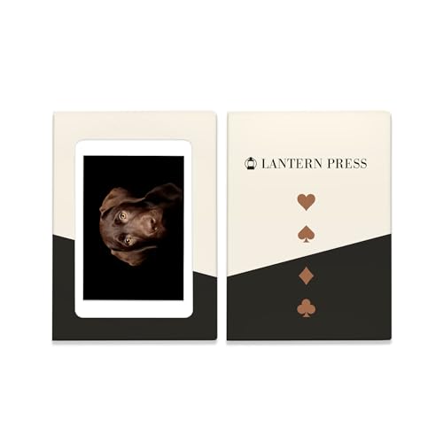 Baraja Póker Cachorro Labrador Chocolate 52 Cartas miniatura 4