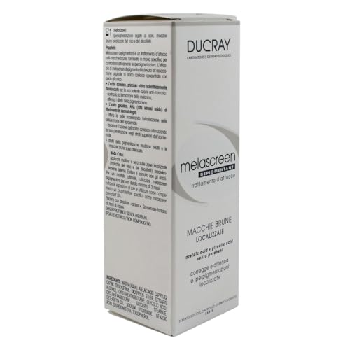 Ducray 1524782 MELASCREEN Crema Despigmentente 30 ml, Negro