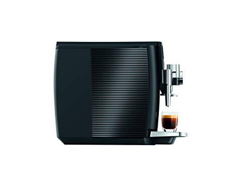 Jura E8 Piano Black Automatic Coffee Machine, 64 ounces