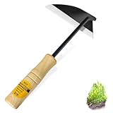 Viganoc Japanese Wide Blade Garden Tool - Premium Quality Hand Hoes/Weeding...