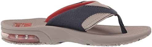 Reef Kids Boys Sandals, Kids Fanning, Taupe/Navy, 13 | Image 5